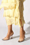 Beige Skin Crocodile Women's Stiletto