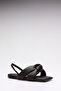 Black Skin Women's Sandals - 3