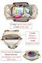 Mommy Bag Baby Care Women's Shoulder Bag + Popi Mother Women's Backpack Thermos Bag Gift-Beige - 4