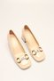BEIGE RUGAN STONE WOMEN'S HEELS