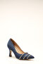 Dark Blue Suede Stone Women's Daily Shoes - 3