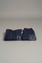 Navy Blue Zippered Hooded Block Detailed Boys' Tracksuit Set - 5