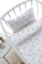 Park Crib Bedding Set (80X120) - Pureline Series - Dainty Bows - 2
