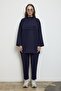 Silva Trouser Suit Navy Blue