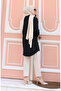 Buttoned Tunic 0147-01 Black - 6