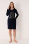 Women's Cotton Velvet Winter Dress 3139 - 5