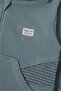 Two Strands Hooded Cardigan 2-Piece Set (Magic Star) Green - 5