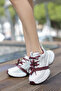 PRN 131-3 Stone-Embellished Lace-Up Sneakers - 2