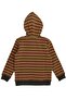 Reborn Boy's Hooded Hoodie Jacket Striped - 4