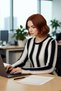 Women's Crew Neck Color Block Slim Knitwear Long Sleeve Cotton Polyester Blend Casual Sweater - 3