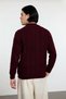 Unisex Regular Fit Zippered Half Turtleneck Thick Hair Knitwear Sweater for Your Winter Outfits - 4