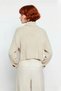 Women's Oversize Super Crop Turtleneck Long Sleeve Acrylic Knitwear Sweater Winter Casual Chic - 4