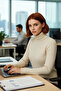 Women's Fitted Turtleneck Knit Sweater Basic Collection Long Sleeve Offers Special Comfort for Winter - 3