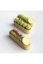 Oval Perforated Tart Pan 12X4 cm – Stainless Steel Tart Ring |   Professional Tart, Mini Cheesecake - 4