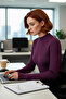 Stand Collar Ribbed Woven Fitted Fit Long Sleeve Basic Knitwear Sweater for Women Winter Elegance and - 3