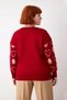 Women's Regular Fit Crew Neck Christmas Themed Patterned Long Sleeve Acrylic Knitwear Sweater Quality - 4