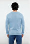 Men's Fitted Fit Crew Neck Seamless Raglan Sleeve Basic Knitwear Sweater Autumn Winter Chic - 4