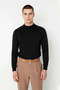 Men's Fitted Half Turtleneck Knit Sweater Basic Collection a Comfortable Touch to Your Winter Style - 2