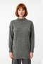 Women's Metal Pearl Detailed Crew Neck Low Sleeve Regular Fit Knitwear Sweater for Your Winter Outfits - 2