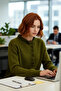 Women's Regular Fit Button Detail Collar Soft Textured Long Sleeve Knitwear Sweater for Everyday Chic - 3