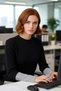Women's Regular Fit Long Sleeve Crew Neck Color Block Knitwear Sweater Stylish and Comfortable Winter Wear - 3