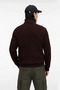 Men's Regular Fit Zippered Stand Collar Thick Knitwear Sweater Wool Blend Ideal for Winter Casual Comfort - 4