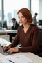 Women's Oversized Brown Hooded Knit Sweater Low Sleeves Comfortable and Stylish Ideal for Everyday Outfits - 3