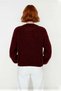 Women's Oversized Crew Neck Low Sleeve Thick Knitwear Sweater Winter Comfortable Stylish Casual for Everyday Outfits - 4