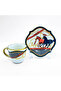 Horse Patterned 6-Piece Coffee Set - 3