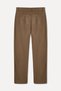 Men's Brown Straight Fit Chino Pants - 6