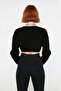 Women's Basic Regular Fit Crew Neck Knitwear Super Crop Long Sleeve Sweater for Everyday Chic - 4
