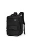 BACK PACK ATHLETIC | Oxford Fabric Laptop Backpack- Black - 3