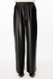 Elastic Waist Lace-Up Leather Trousers 44185-26K - 4