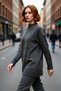 Regular Fit Low Sleeve Crew Neck Stone Detailed Stylish Knitwear Winter Sweater for Women Quality