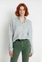 Women's Oversized Cut Low Armhole Stand Collar Ribbed Knitwear Sweater Winter Comfortable and Stylish Casual Outfits - 2