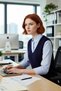 Women's Relaxed Fit V-Neck Striped Shirt Detailed Long Sleeve Thessaloniki Woven Knitwear Sweater Winter - 3