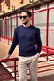 Men'S, Crew Neck, Flexible Structure, Striped Pattern, Old Money Culture, Sweater Pltk15 - 5
