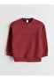 Crew Neck Printed Boy's Thick Sweatshirt - 2