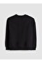 Crew Neck Printed Men's Thick Sweatshirt - 6