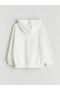 Lcw Kids White Hooded Hello Kitty Printed Girls' Sweatshirt - 5
