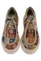 Women's Vegan Cream Loafers - Anatolian Patterns Design - 2