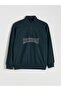 Xside Petrol Michigan Printed Stand Collar Printed Men's Sweatshirt - 5
