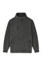 Men's Anthracite Fleece with Zipper Pockets 3 Pockets Anthracite Men's Fleece with Zipper Pockets - 2