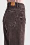 Women's Stonewashed Dark Denim Color Doris 2W5-138 Straight Fit High Waist 100% Cotton Denim Jean - 5