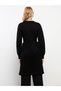 Crew Neck Straight Long Sleeve Women's Knitwear Dress - 5