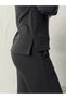 Women's Black Soft Camisole Fabric Bottom Top Set - 5