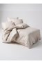 Talia Jacquard Cotton Satin Duvet Cover Set – 100% Cotton, Elegant and Soft Textured