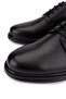 Men's Genuine Leather Black Classic Shoes - 3