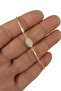 Gold Color Cat's Eye Highlighter Bracelet with Beads That Glow in the Dark and Adjustable for the Wrist - 3