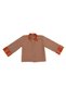 The Trench Collar and Cuff Colorful Striped Unisex Children's Jacket - 4